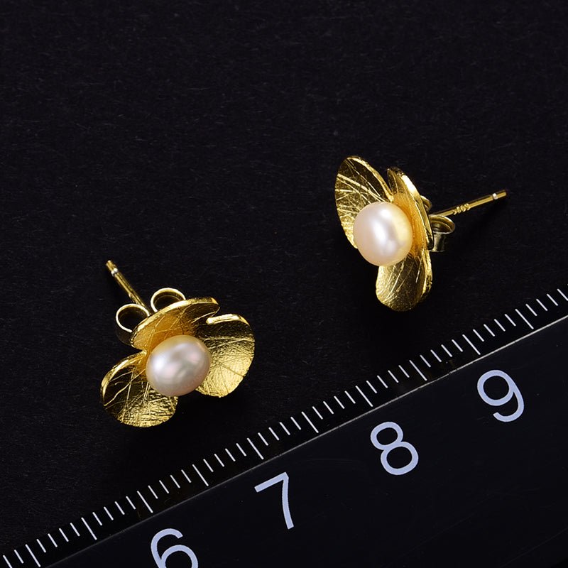 Secret Clover - Stud Earrings | NEW - MetalVoque