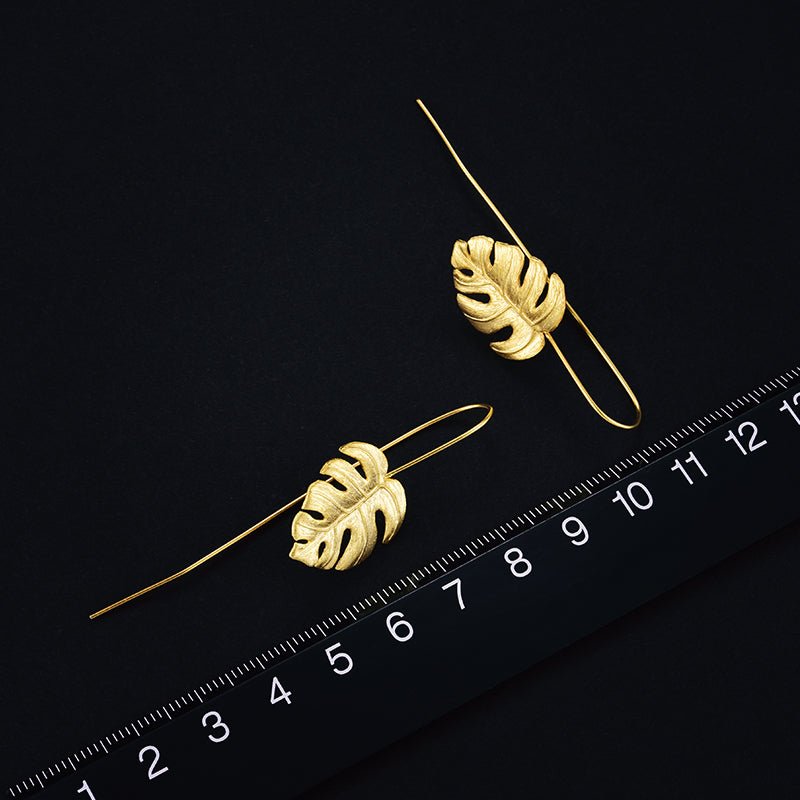Monstera Petit - Handmade Earrings | NEW - MetalVoque