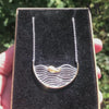 Load and play video in Gallery viewer, Surfing Whale - Handmade Necklace