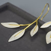 Load image into Gallery viewer, Floral Leaves - Dangle Earrings | NEW