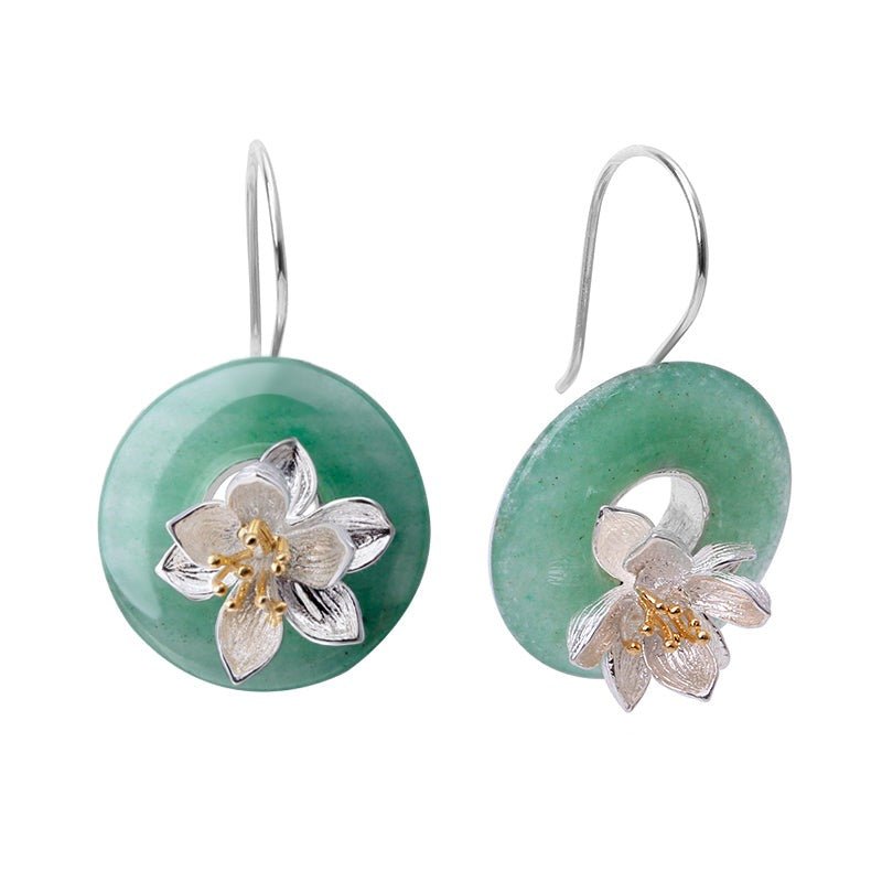 Whispering Lotus - Handmade Earrings | NEW - MetalVoque