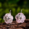 Rainy Flower - Dangle Earrings