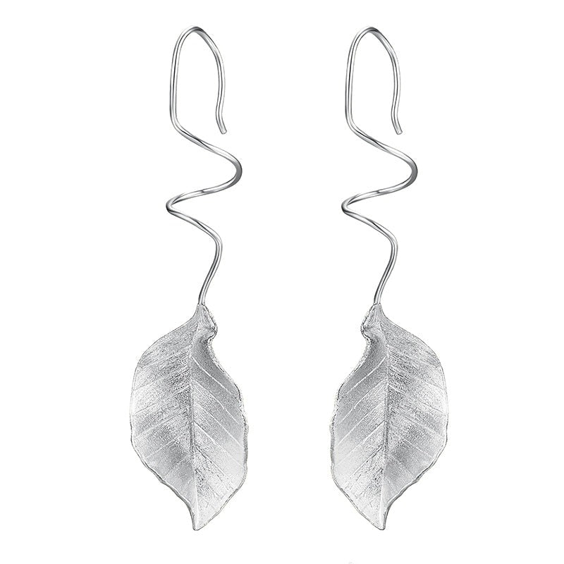 Autumn Leaf - Dangle Earrings | NEW - MetalVoque