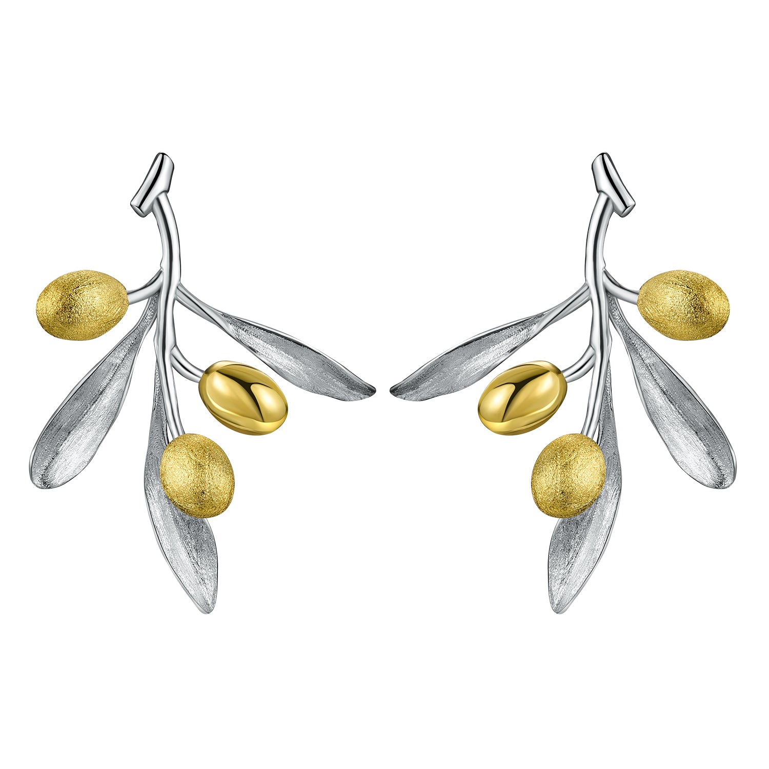 Olive Branch - Handmade Earrings