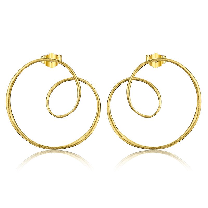 Spiralious - Stud Earrings