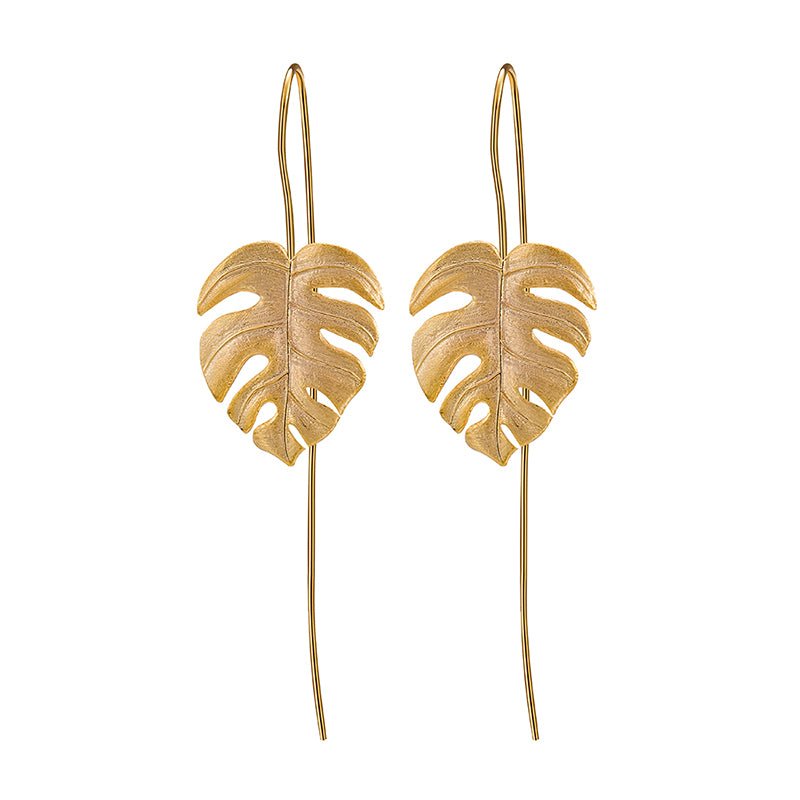 Monstera Petit - Handmade Earrings | NEW - MetalVoque