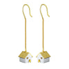 Hanging House - Dangle Earrings
