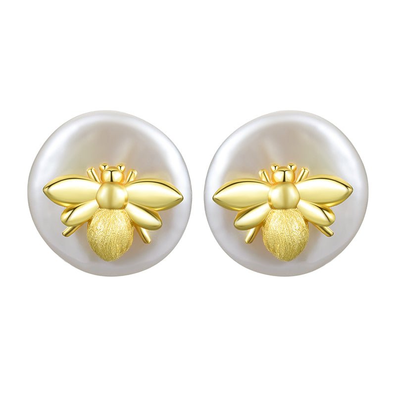 Baroque Honeybee - Stud Earrings | NEW