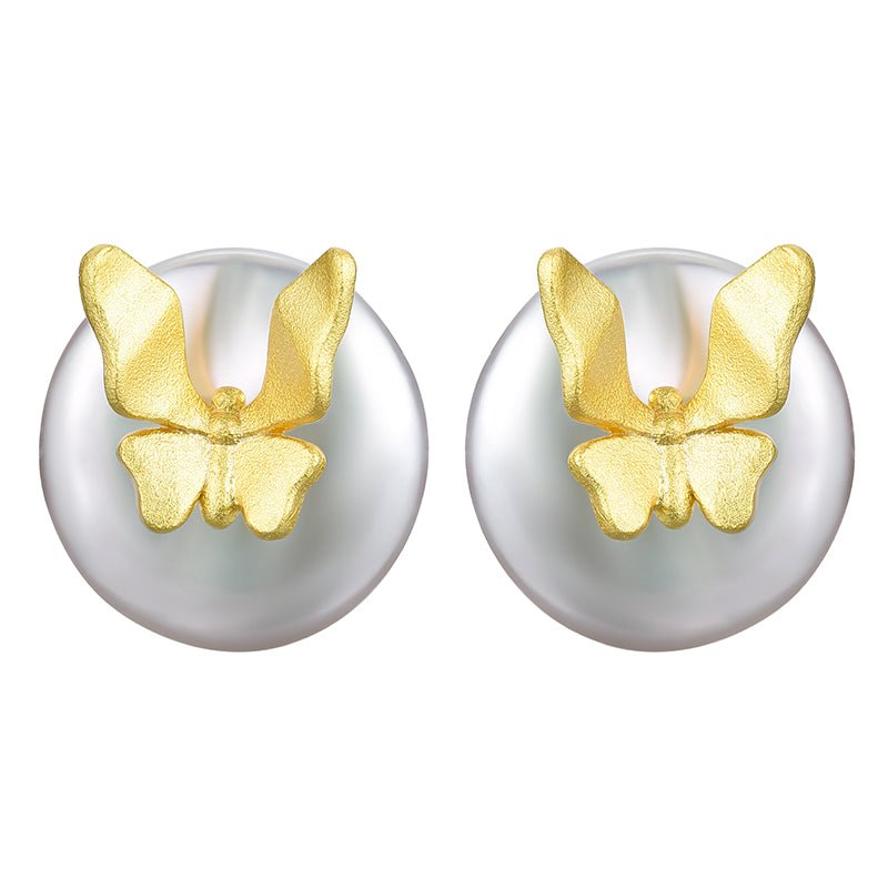 Baroque Butterfly - Stud Earrings | NEW