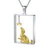 Load image into Gallery viewer, Playing Dog - Handmade Necklace