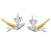 Flying Swallow - Stud Earrings | NEW - MetalVoque