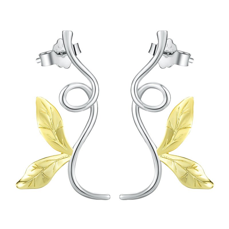 Twisted Branch - Drop Earrings