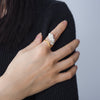 Vintage Feather - Adjustable Ring