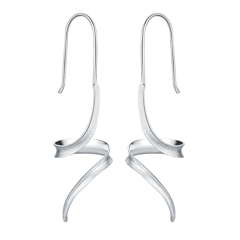 Minimal Curve - Dangle Earrings