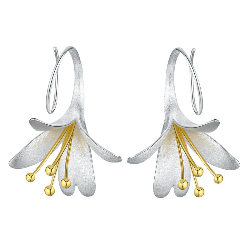Blooming Lily - Handmade Dangle Earrings | NEW