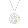 Load image into Gallery viewer, Spider&#39;s Web - Handmade Necklace