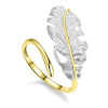 Vintage Feather - Adjustable Ring