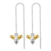 Lovely Honey Bee - Dangle Earrings