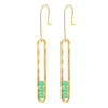 Pilar Peas - Dangle Earrings