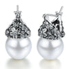 Forget-me-not Pearl - Dangle Earrings