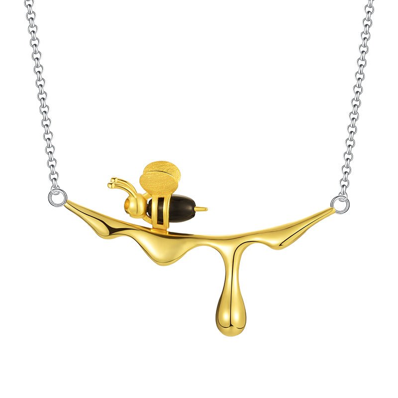 Honey Drops - Handmade Necklace