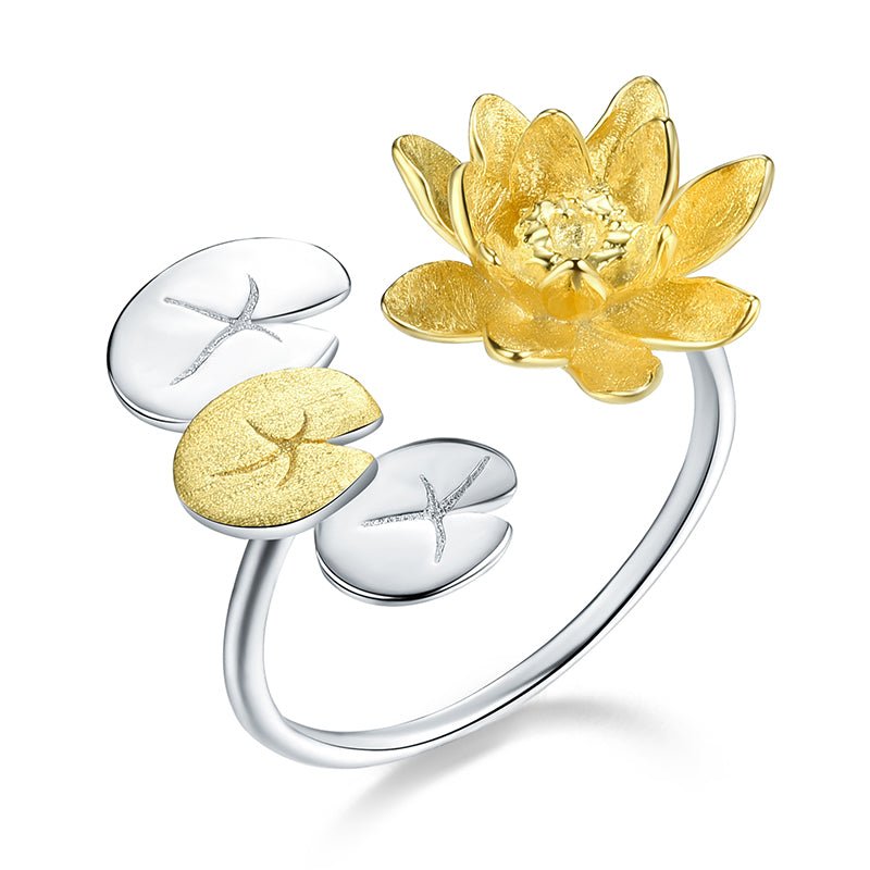 Lily Pad - Adjustable Ring