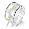 Dainty Daisy - Adjustable Ring