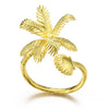 Shell and Palmtree - Adjustable Ring