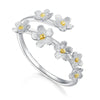 Load image into Gallery viewer, Small Forget-me-not Flowers - Adjustable Ring