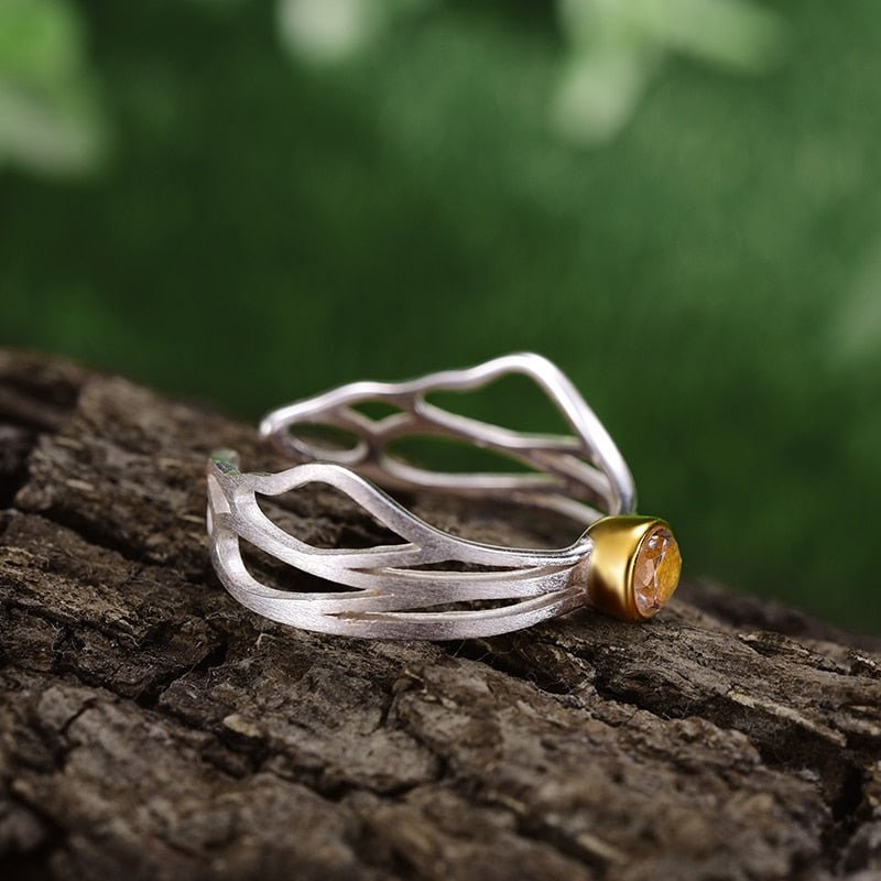Angel Wings - Adjustable Ring