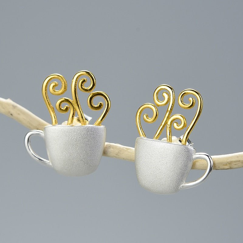 Morning Coffee - Stud Earrings | NEW