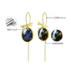 Labradorite Dragonfly - Dangle Earrings | NEW