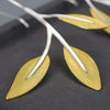 Floral Leaves - Dangle Earrings | NEW