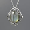 Labradorite Mirror - Handmade Pendant