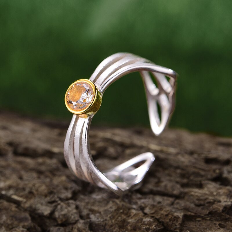 Angel Wings - Adjustable Ring