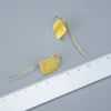 Swiss Cheese - Dangle Earrings