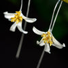 Osmanthus Flower - Dangle Earrings