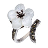 Vintage Flower - Adjustable Ring