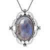 Labradorite Mirror - Handmade Pendant