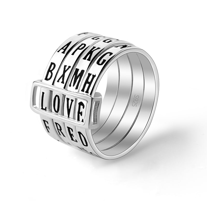 Love Language - Rotatable Ring