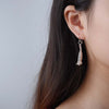 Peapod Pearl - Dangle Earrings