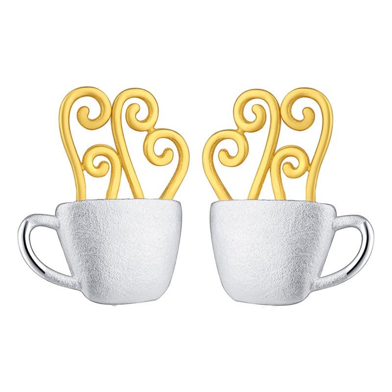 Morning Coffee - Stud Earrings | NEW