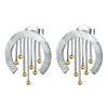 Curly Curtain - Stud Earrings | NEW - MetalVoque