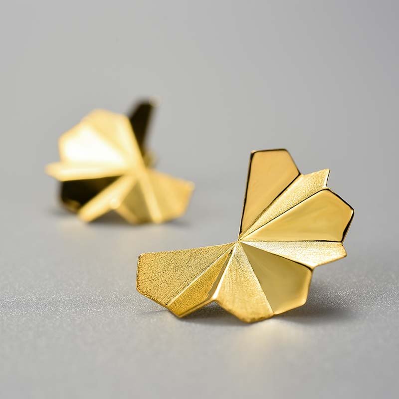 Origami Art - Stud Earrings