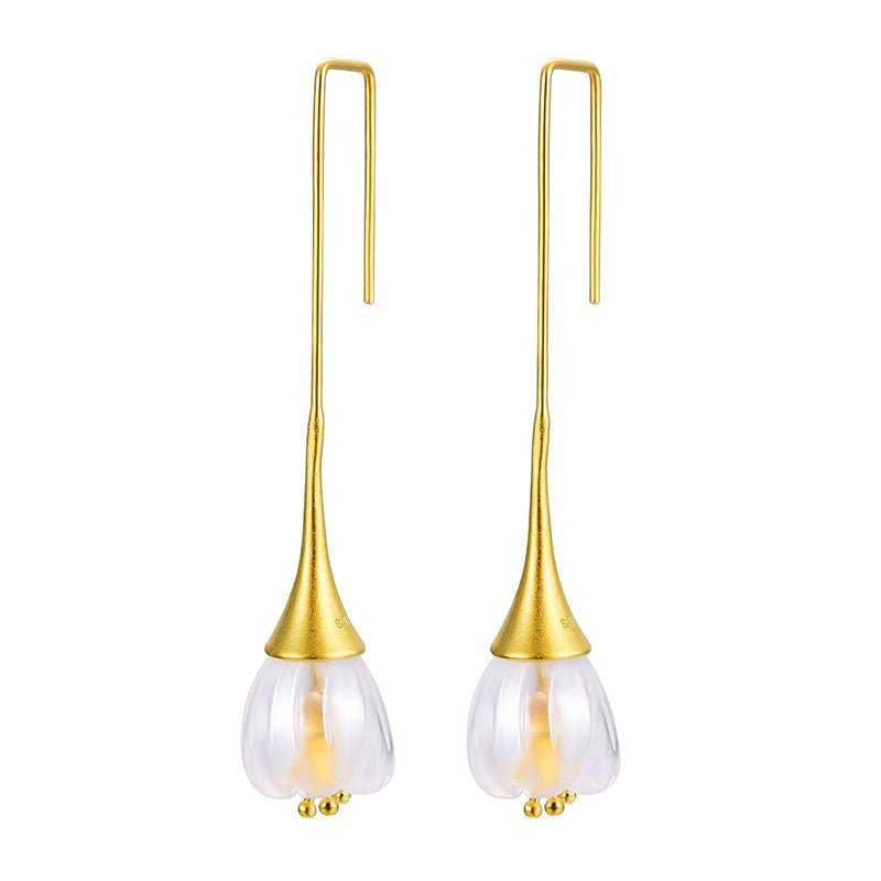 La Vie en Rose - Drop Earrings
