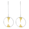 Stalactite Circle - Dangle Earrings