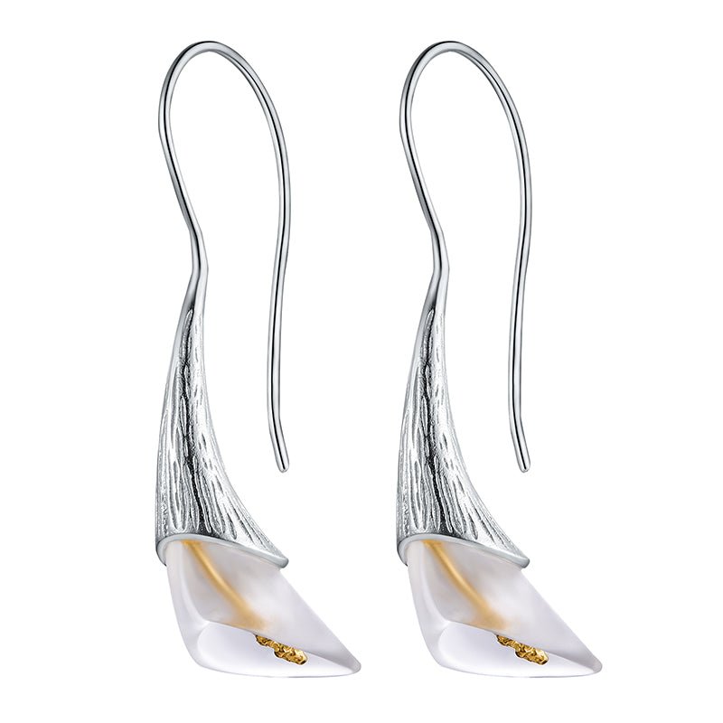 Calla Lily - Dangle Earrings | NEW - MetalVoque