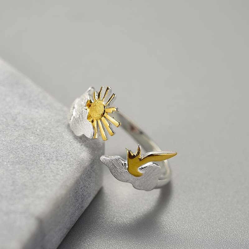 Morning Skies - Adjustable Ring