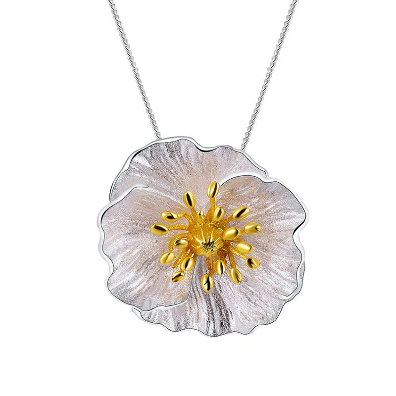 Blooming Poppies - Handmade Pendant | NEW - MetalVoque