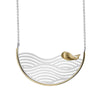 Surfing Whale - Handmade Necklace | NEW - MetalVoque